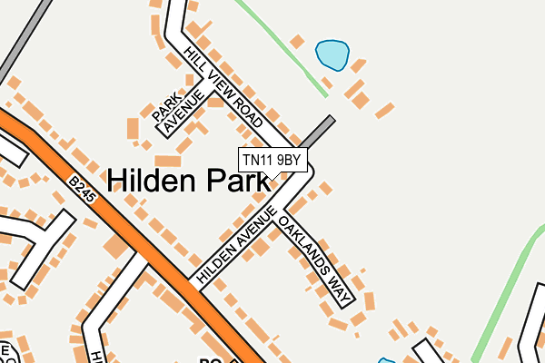 TN11 9BY map - OS OpenMap – Local (Ordnance Survey) TN11 9BY map - OS OpenMap – Local (Ordnance Survey)