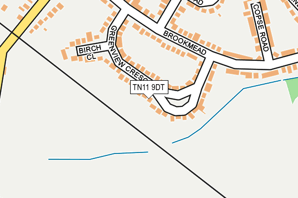 TN11 9DT map - OS OpenMap – Local (Ordnance Survey) TN11 9DT map - OS OpenMap – Local (Ordnance Survey)