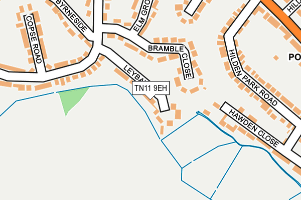 TN11 9EH map - OS OpenMap – Local (Ordnance Survey) TN11 9EH map - OS OpenMap – Local (Ordnance Survey)