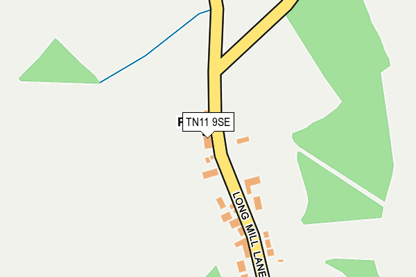 TN11 9SE map - OS OpenMap – Local (Ordnance Survey) TN11 9SE map - OS OpenMap – Local (Ordnance Survey)