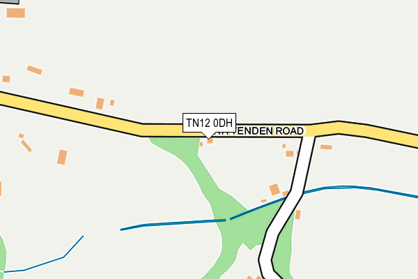 TN12 0DH map - OS OpenMap – Local (Ordnance Survey) TN12 0DH map - OS OpenMap – Local (Ordnance Survey)