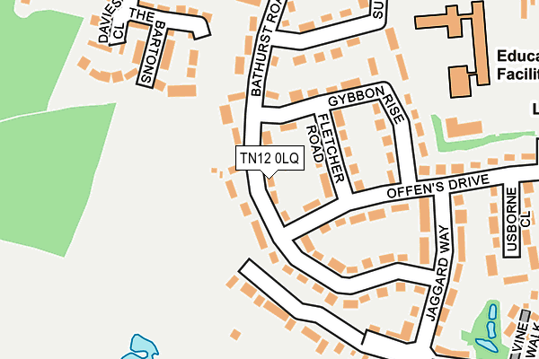 TN12 0LQ map - OS OpenMap – Local (Ordnance Survey) TN12 0LQ map - OS OpenMap – Local (Ordnance Survey)