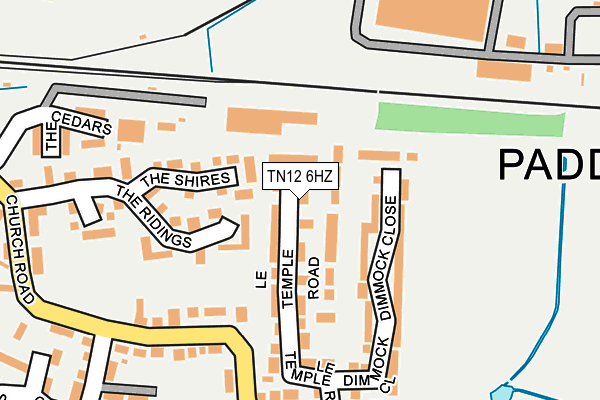 TN12 6HZ map - OS OpenMap – Local (Ordnance Survey) TN12 6HZ map - OS OpenMap – Local (Ordnance Survey)