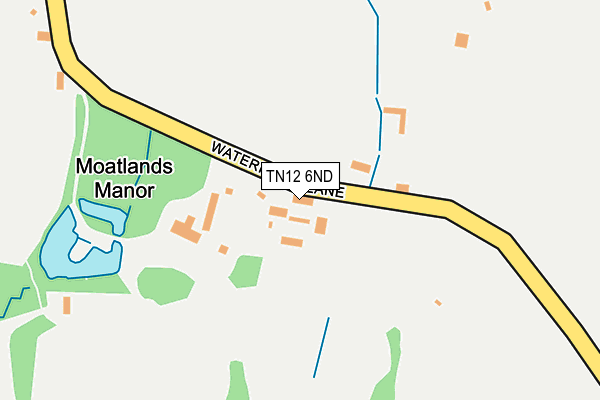 TN12 6ND map - OS OpenMap – Local (Ordnance Survey) TN12 6ND map - OS OpenMap – Local (Ordnance Survey)