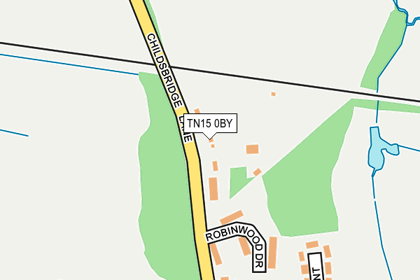 TN15 0BY map - OS OpenMap – Local (Ordnance Survey) TN15 0BY map - OS OpenMap – Local (Ordnance Survey)