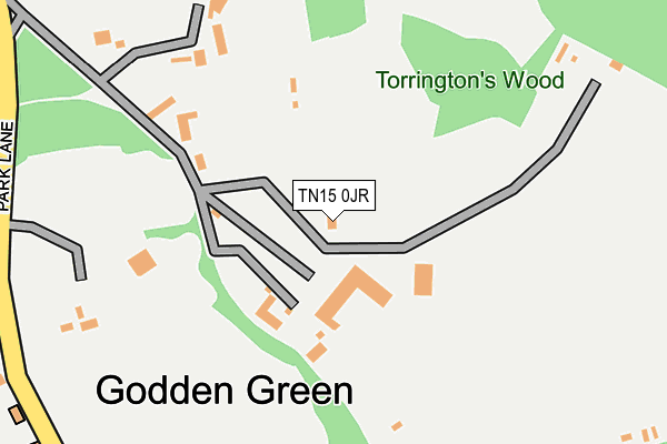 TN15 0JR map - OS OpenMap – Local (Ordnance Survey) TN15 0JR map - OS OpenMap – Local (Ordnance Survey)