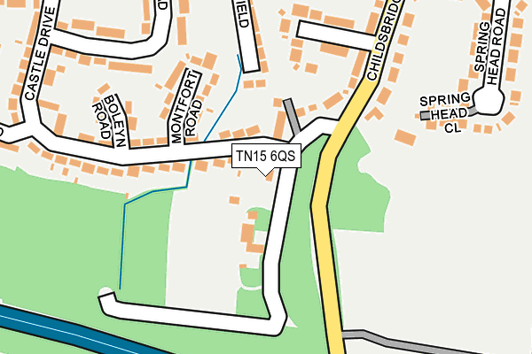 TN15 6QS map - OS OpenMap – Local (Ordnance Survey) TN15 6QS map - OS OpenMap – Local (Ordnance Survey)