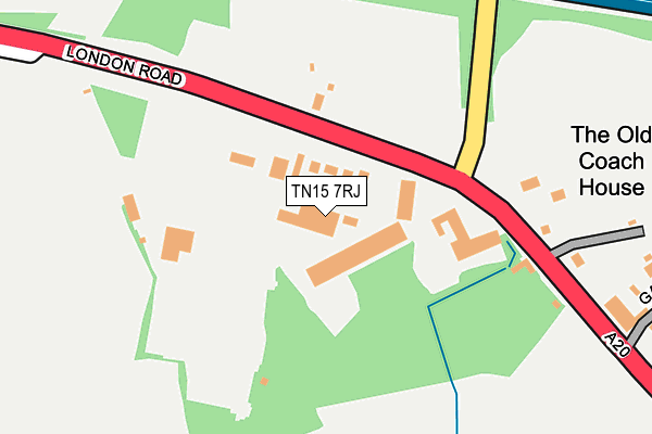 TN15 7RJ map - OS OpenMap – Local (Ordnance Survey) TN15 7RJ map - OS OpenMap – Local (Ordnance Survey)