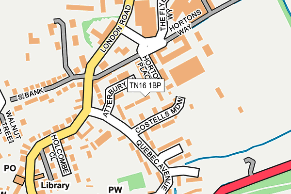 TN16 1BP map - OS OpenMap – Local (Ordnance Survey) TN16 1BP map - OS OpenMap – Local (Ordnance Survey)