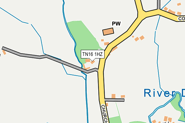 TN16 1HZ map - OS OpenMap – Local (Ordnance Survey) TN16 1HZ map - OS OpenMap – Local (Ordnance Survey)
