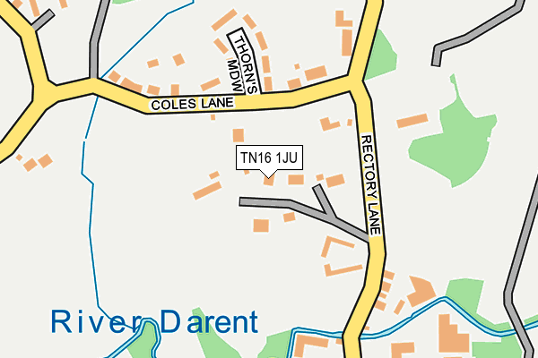 TN16 1JU map - OS OpenMap – Local (Ordnance Survey) TN16 1JU map - OS OpenMap – Local (Ordnance Survey)