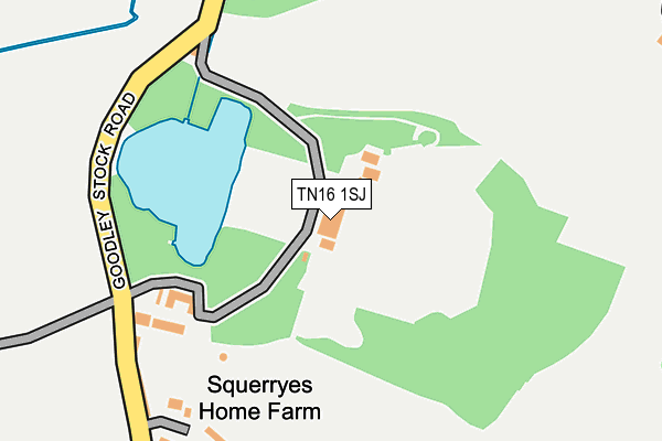 TN16 1SJ map - OS OpenMap – Local (Ordnance Survey) TN16 1SJ map - OS OpenMap – Local (Ordnance Survey)