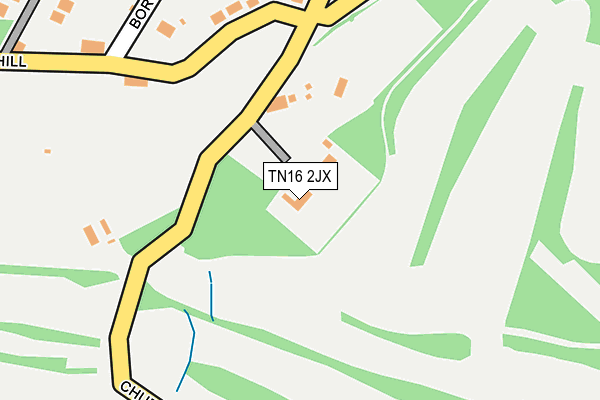 TN16 2JX map - OS OpenMap – Local (Ordnance Survey) TN16 2JX map - OS OpenMap – Local (Ordnance Survey)
