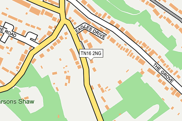 TN16 2NG map - OS OpenMap – Local (Ordnance Survey) TN16 2NG map - OS OpenMap – Local (Ordnance Survey)