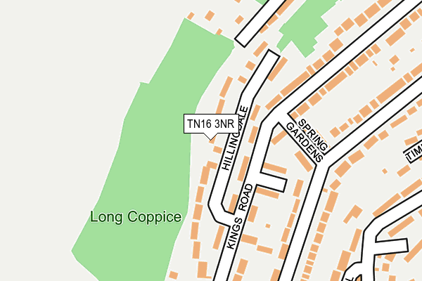TN16 3NR map - OS OpenMap – Local (Ordnance Survey) TN16 3NR map - OS OpenMap – Local (Ordnance Survey)