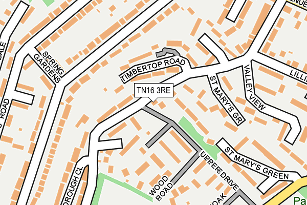 TN16 3RE map - OS OpenMap – Local (Ordnance Survey) TN16 3RE map - OS OpenMap – Local (Ordnance Survey)
