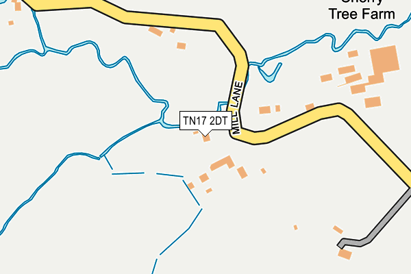 TN17 2DT map - OS OpenMap – Local (Ordnance Survey) TN17 2DT map - OS OpenMap – Local (Ordnance Survey)