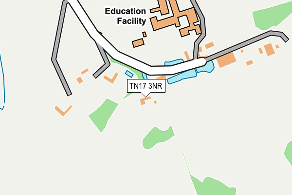 TN17 3NR map - OS OpenMap – Local (Ordnance Survey) TN17 3NR map - OS OpenMap – Local (Ordnance Survey)