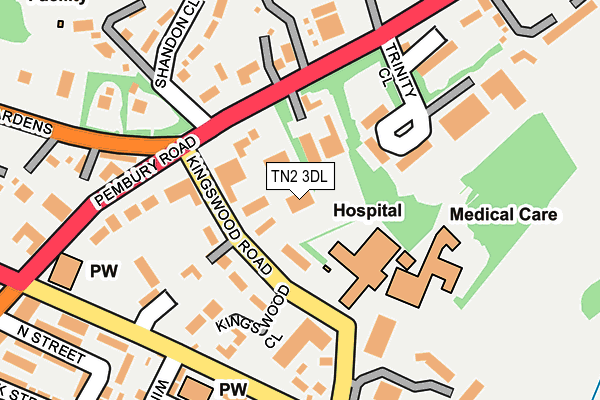 TN2 3DL map - OS OpenMap – Local (Ordnance Survey) TN2 3DL map - OS OpenMap – Local (Ordnance Survey)