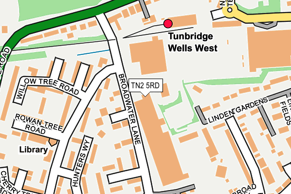 TN2 5RD map - OS OpenMap – Local (Ordnance Survey) TN2 5RD map - OS OpenMap – Local (Ordnance Survey)