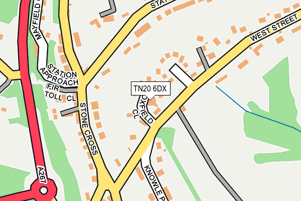 TN20 6DX map - OS OpenMap – Local (Ordnance Survey) TN20 6DX map - OS OpenMap – Local (Ordnance Survey)