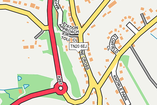 TN20 6EJ map - OS OpenMap – Local (Ordnance Survey) TN20 6EJ map - OS OpenMap – Local (Ordnance Survey)
