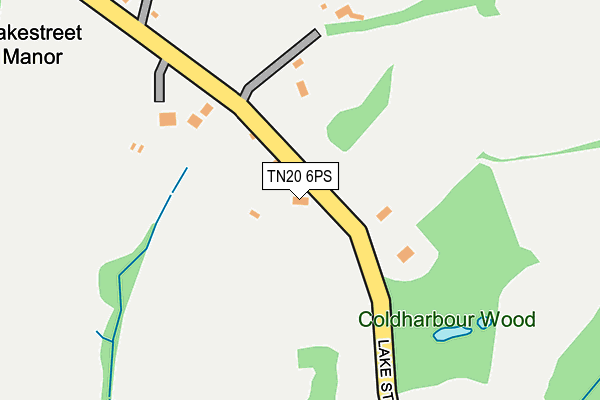 TN20 6PS map - OS OpenMap – Local (Ordnance Survey) TN20 6PS map - OS OpenMap – Local (Ordnance Survey)