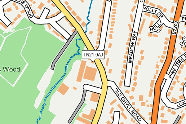 TN21 0AJ map - OS OpenMap – Local (Ordnance Survey) TN21 0AJ map - OS OpenMap – Local (Ordnance Survey)