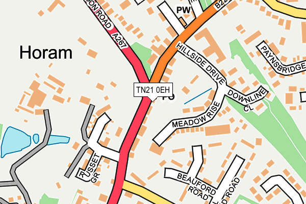 TN21 0EH map - OS OpenMap – Local (Ordnance Survey) TN21 0EH map - OS OpenMap – Local (Ordnance Survey)