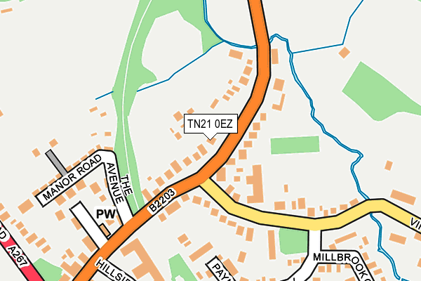 TN21 0EZ map - OS OpenMap – Local (Ordnance Survey) TN21 0EZ map - OS OpenMap – Local (Ordnance Survey)