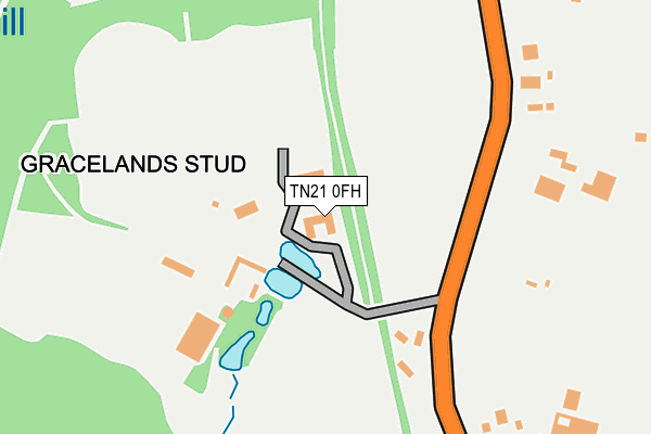 TN21 0FH map - OS OpenMap – Local (Ordnance Survey) TN21 0FH map - OS OpenMap – Local (Ordnance Survey)