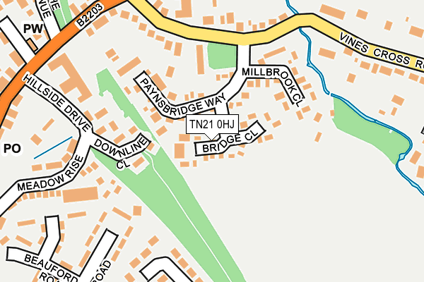 TN21 0HJ map - OS OpenMap – Local (Ordnance Survey) TN21 0HJ map - OS OpenMap – Local (Ordnance Survey)