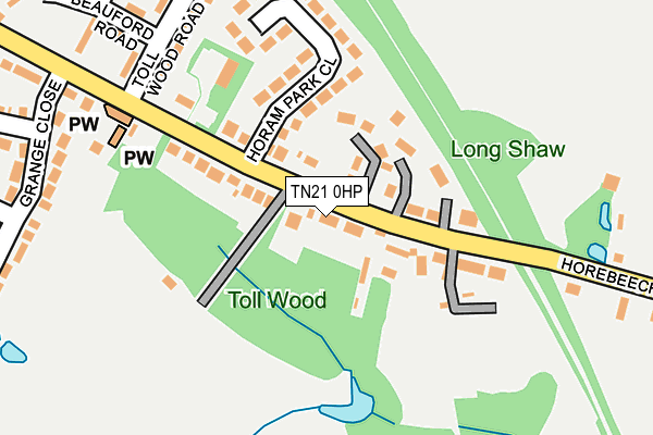 TN21 0HP map - OS OpenMap – Local (Ordnance Survey) TN21 0HP map - OS OpenMap – Local (Ordnance Survey)