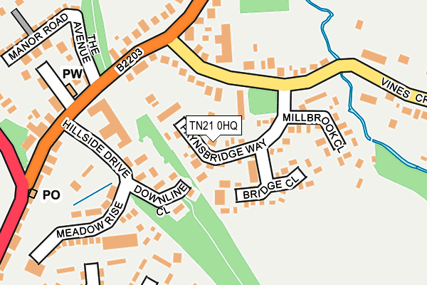 TN21 0HQ map - OS OpenMap – Local (Ordnance Survey) TN21 0HQ map - OS OpenMap – Local (Ordnance Survey)