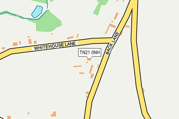 TN21 0NH map - OS OpenMap – Local (Ordnance Survey) TN21 0NH map - OS OpenMap – Local (Ordnance Survey)