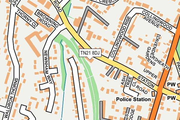 TN21 8DJ map - OS OpenMap – Local (Ordnance Survey) TN21 8DJ map - OS OpenMap – Local (Ordnance Survey)