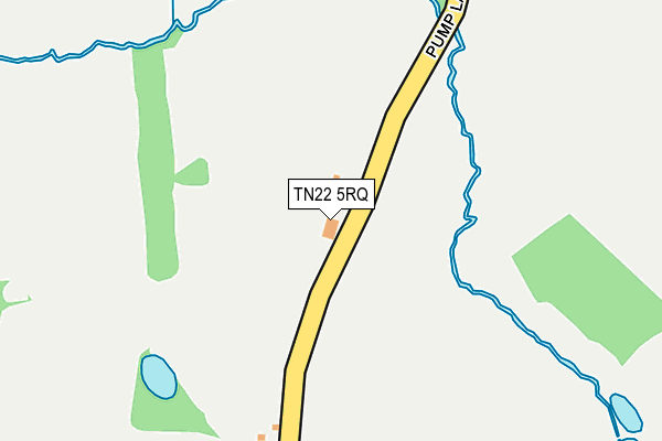 TN22 5RQ map - OS OpenMap – Local (Ordnance Survey) TN22 5RQ map - OS OpenMap – Local (Ordnance Survey)