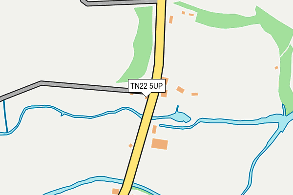TN22 5UP map - OS OpenMap – Local (Ordnance Survey) TN22 5UP map - OS OpenMap – Local (Ordnance Survey)