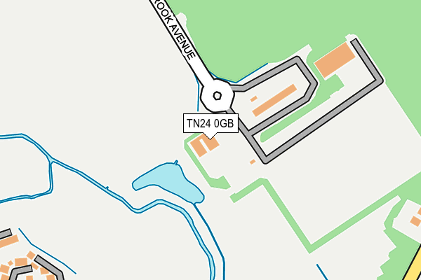 TN24 0GB map - OS OpenMap – Local (Ordnance Survey) TN24 0GB map - OS OpenMap – Local (Ordnance Survey)