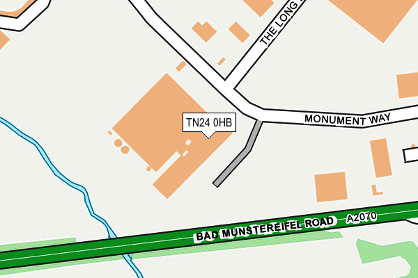 TN24 0HB map - OS OpenMap – Local (Ordnance Survey) TN24 0HB map - OS OpenMap – Local (Ordnance Survey)