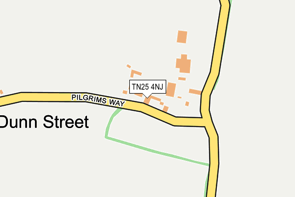 TN25 4NJ map - OS OpenMap – Local (Ordnance Survey) TN25 4NJ map - OS OpenMap – Local (Ordnance Survey)