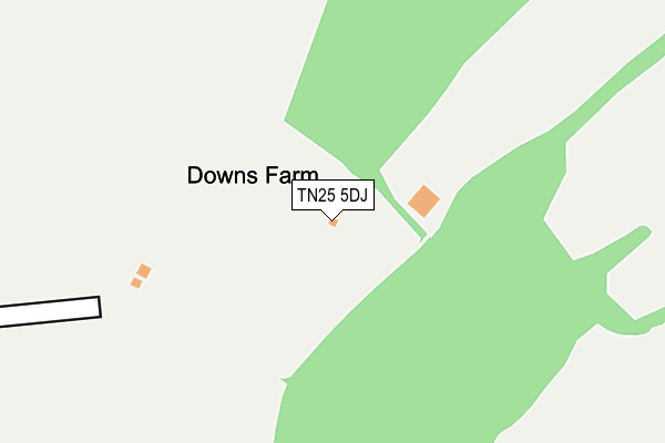 TN25 5DJ map - OS OpenMap – Local (Ordnance Survey) TN25 5DJ map - OS OpenMap – Local (Ordnance Survey)