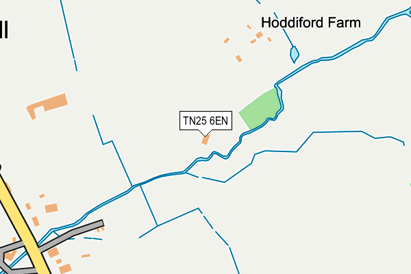 TN25 6EN map - OS OpenMap – Local (Ordnance Survey) TN25 6EN map - OS OpenMap – Local (Ordnance Survey)