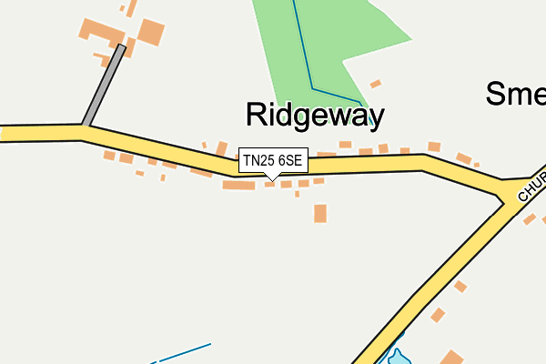 TN25 6SE map - OS OpenMap – Local (Ordnance Survey) TN25 6SE map - OS OpenMap – Local (Ordnance Survey)