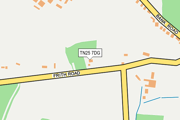 TN25 7DG map - OS OpenMap – Local (Ordnance Survey) TN25 7DG map - OS OpenMap – Local (Ordnance Survey)