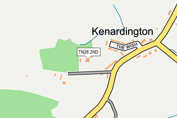 TN26 2ND map - OS OpenMap – Local (Ordnance Survey) TN26 2ND map - OS OpenMap – Local (Ordnance Survey)