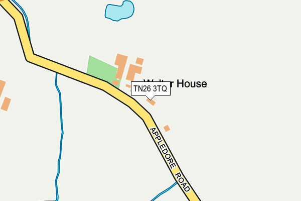 TN26 3TQ map - OS OpenMap – Local (Ordnance Survey) TN26 3TQ map - OS OpenMap – Local (Ordnance Survey)