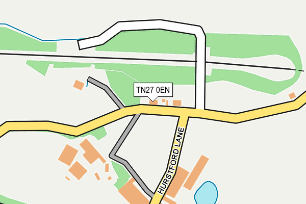 TN27 0EN map - OS OpenMap – Local (Ordnance Survey) TN27 0EN map - OS OpenMap – Local (Ordnance Survey)