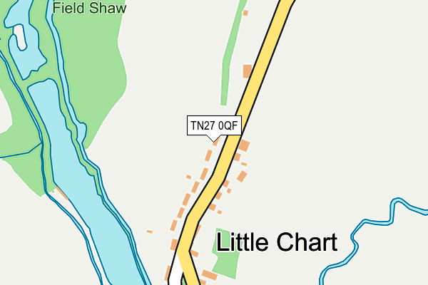 TN27 0QF map - OS OpenMap – Local (Ordnance Survey) TN27 0QF map - OS OpenMap – Local (Ordnance Survey)