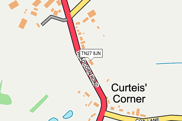 TN27 8JN maps, stats, and open data